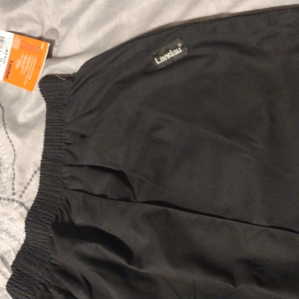 New Landau women's scrub pants two black pair size XXL - Picture 5 of 16